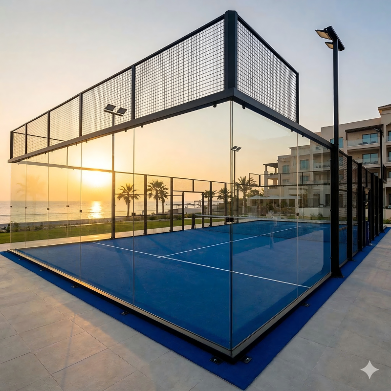 Luxury Resort Beach Padel Court